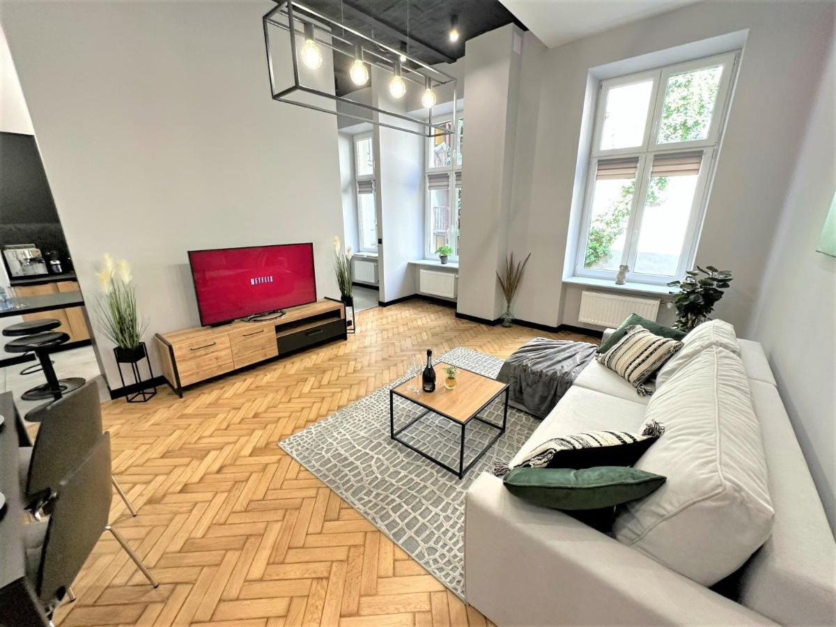 Luxury 100M2 Loft Design-Apartment At Wawel + Netflix Krakau Exterior foto